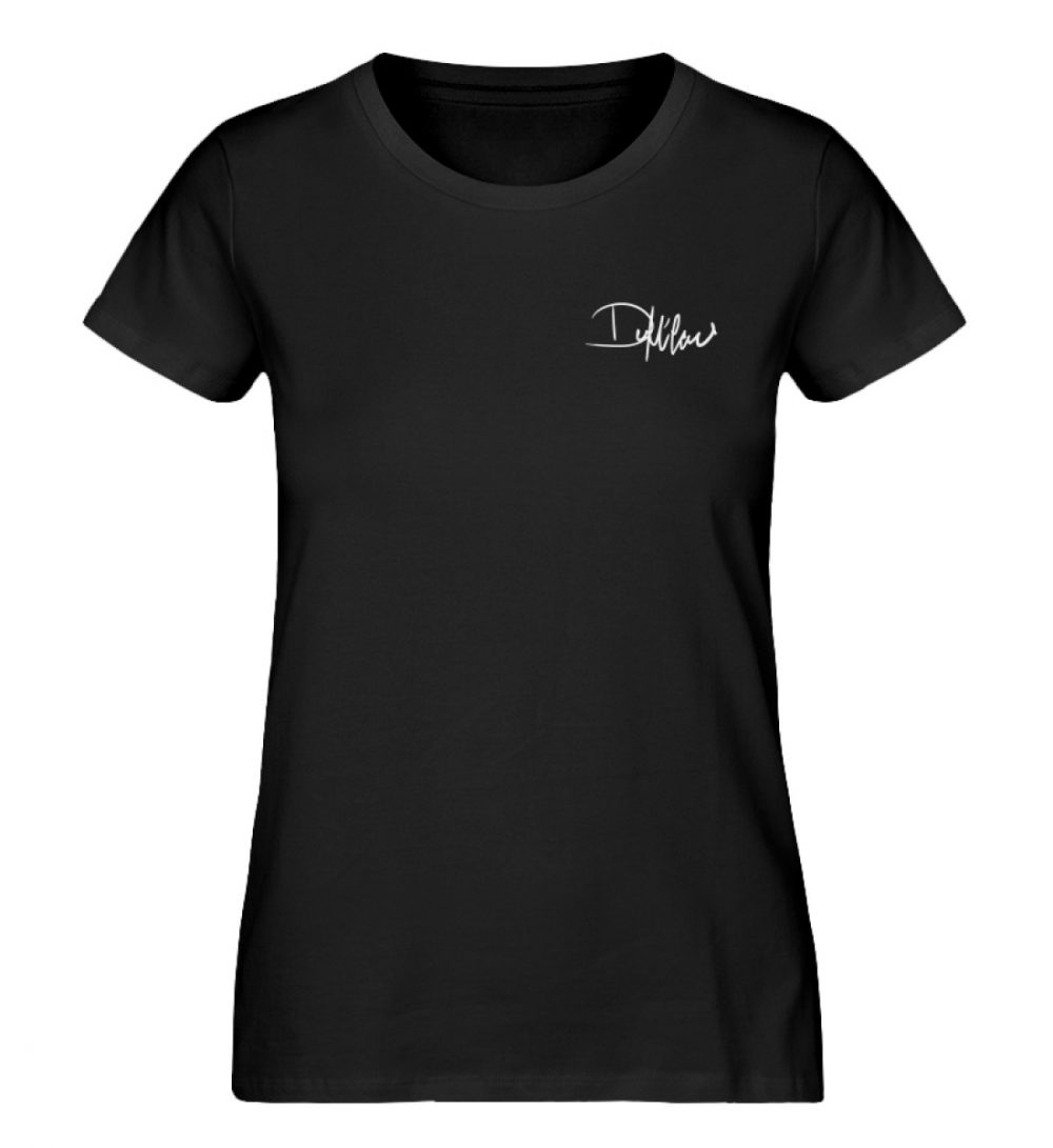 Der Milow | Damen T-Shirt (Signature weiss) - Damen Organic Shirt-16