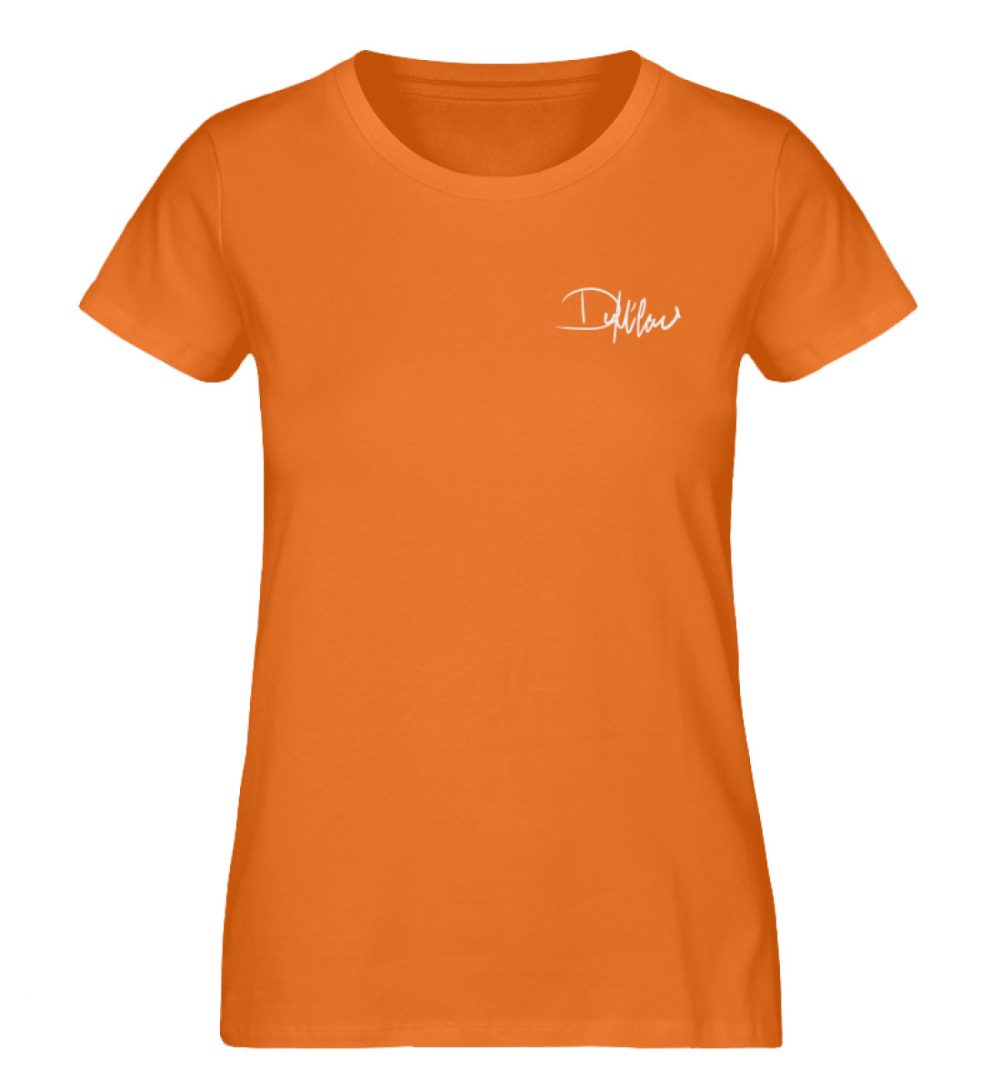 Der Milow | Damen T-Shirt (Signature weiss) - Damen Organic Shirt-6882